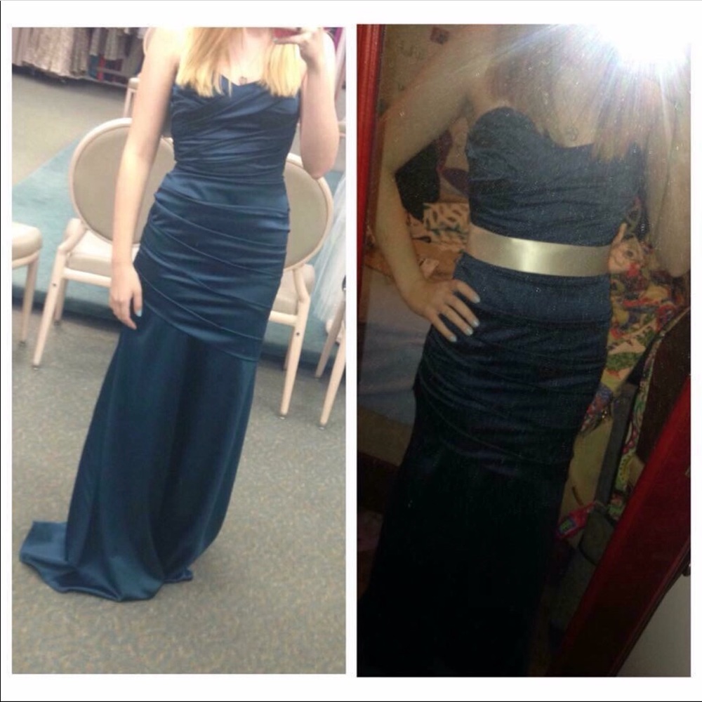 Long cocktail formal dress